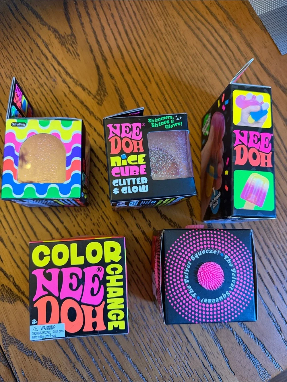 Nee Doh 💗LOT 💗PINK💗- Set of 5 NWT